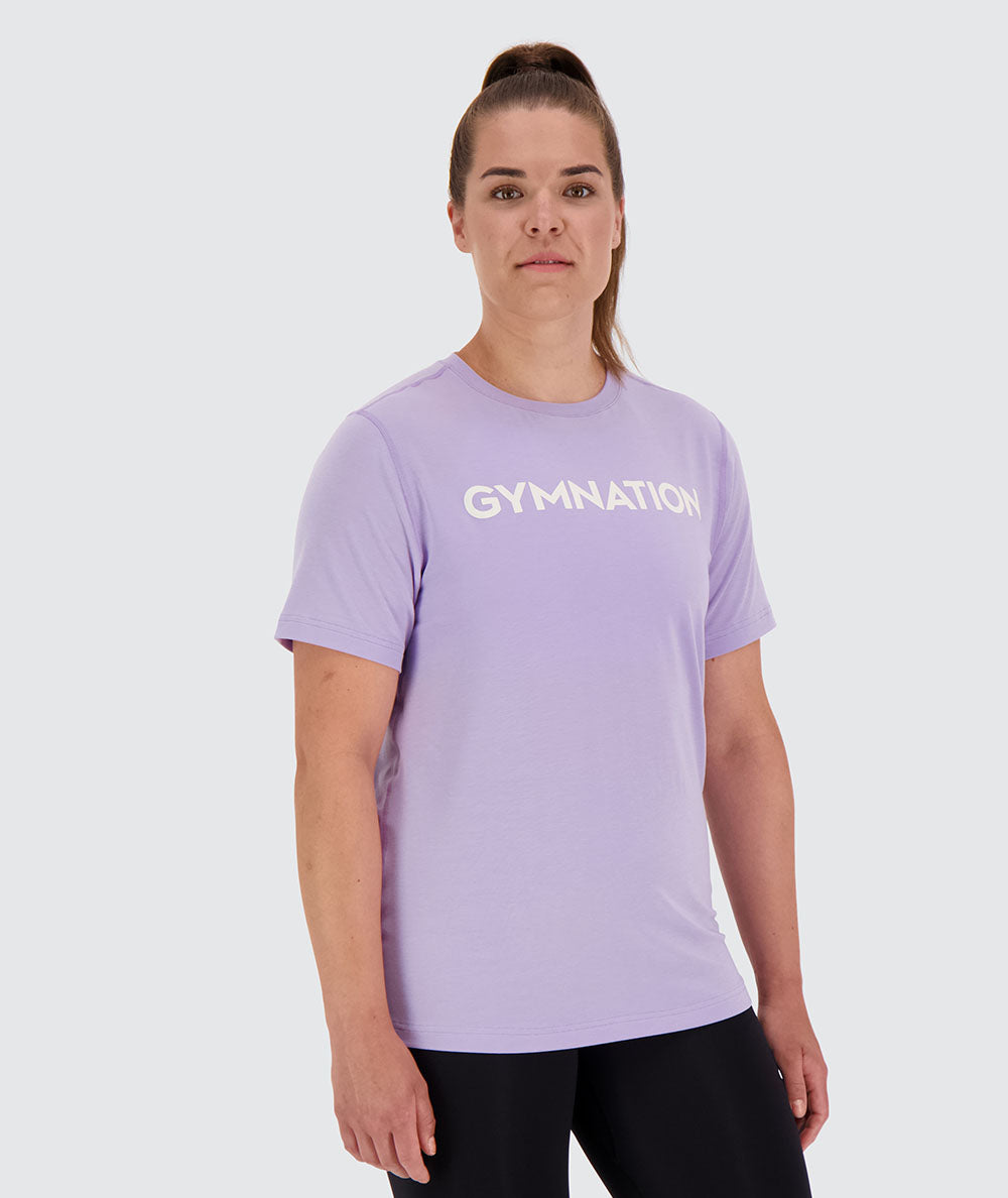 Best women's  t-shirt for crossfit training#color_lavender