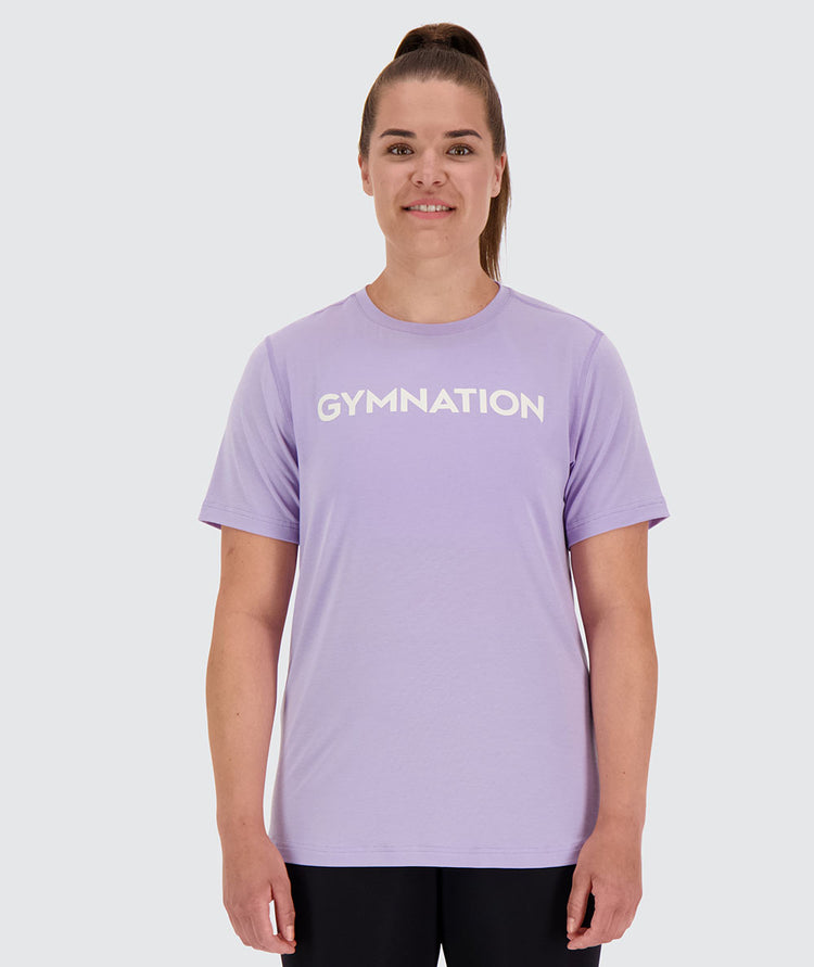 Best women's  t-shirt for crossfit training#color_lavender