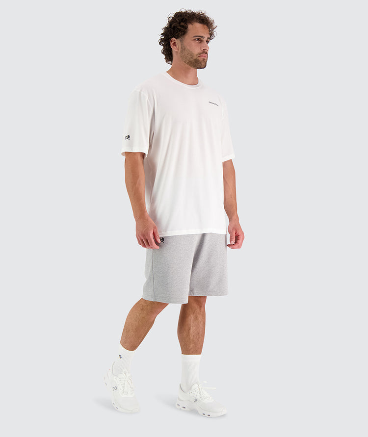 Men's Organic Cotton Sweatshorts #color_light-grey