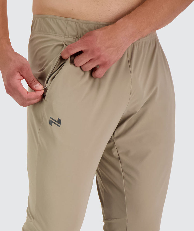 men's performance joggers#color_sand