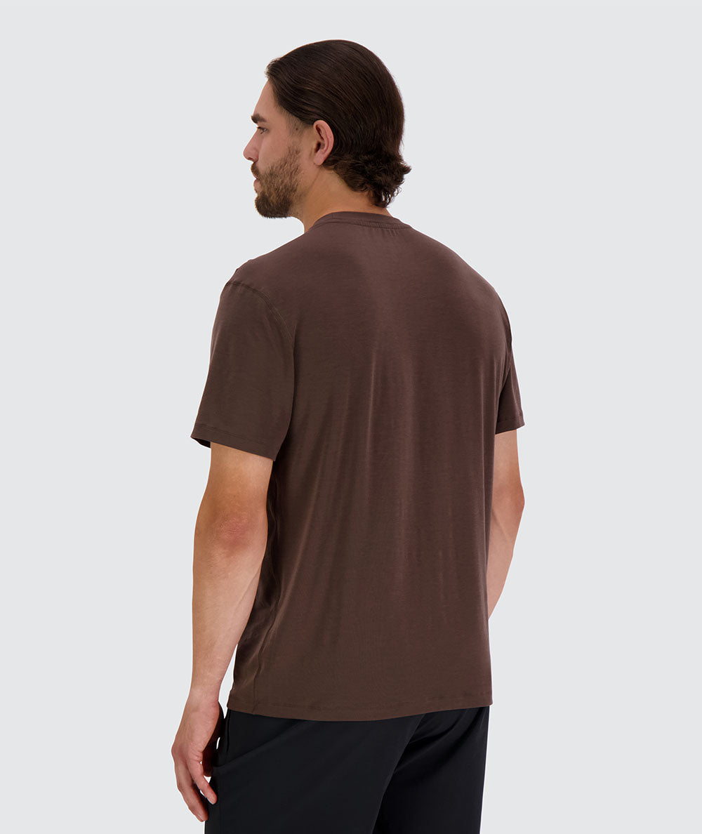 men's training t-shirt#color_coffee-bean