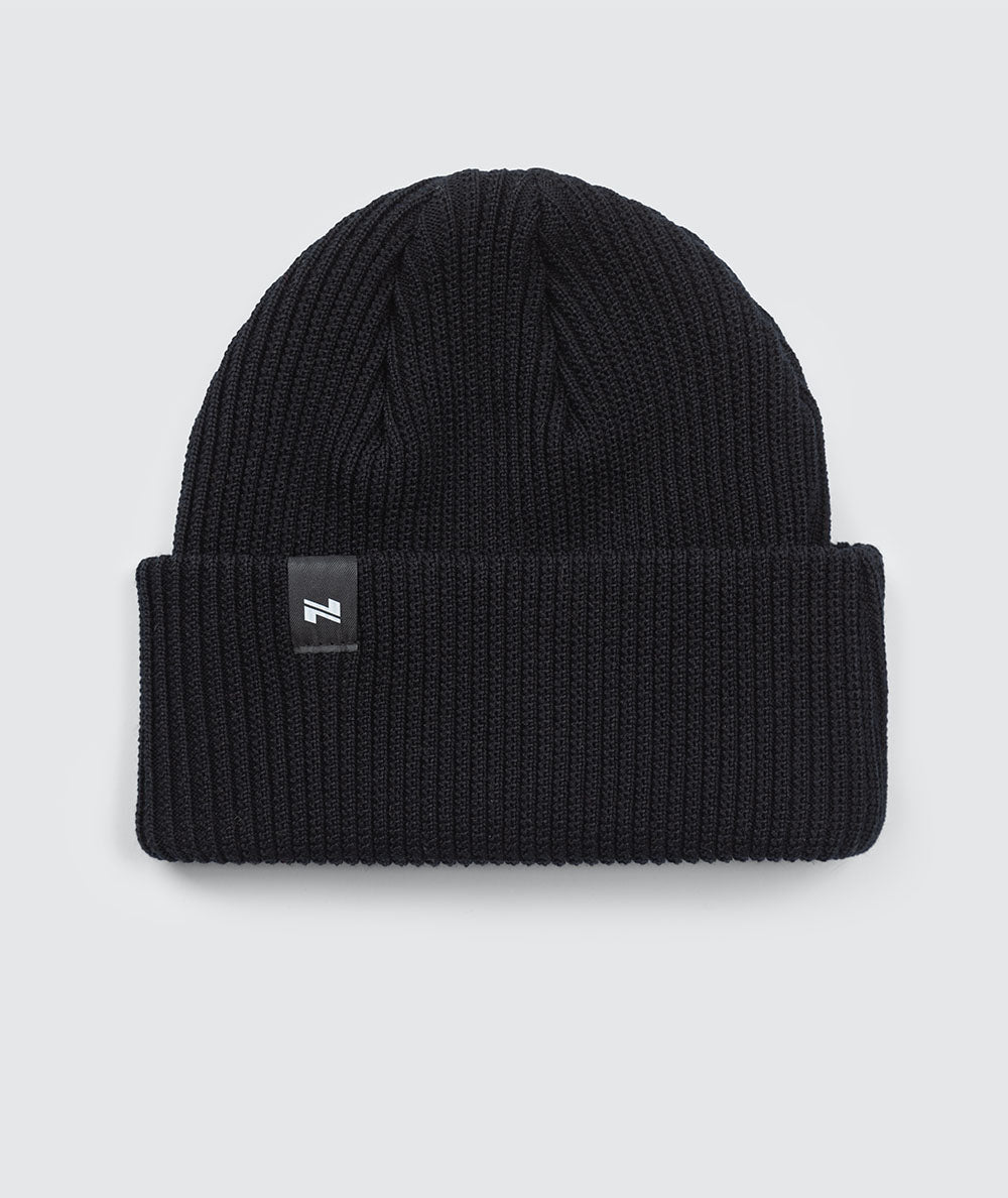 merinowool beanie#color_black