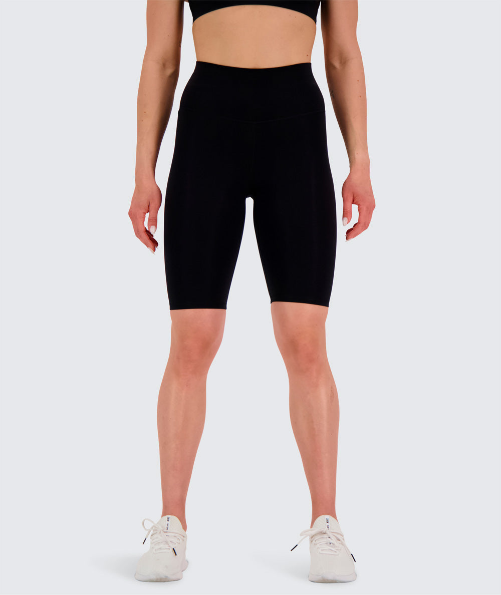 super soft biker shorts, Model 176 cm / size S#color_black