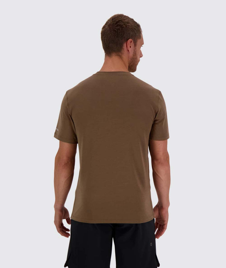 Men's t-shirt for working out #color_espresso