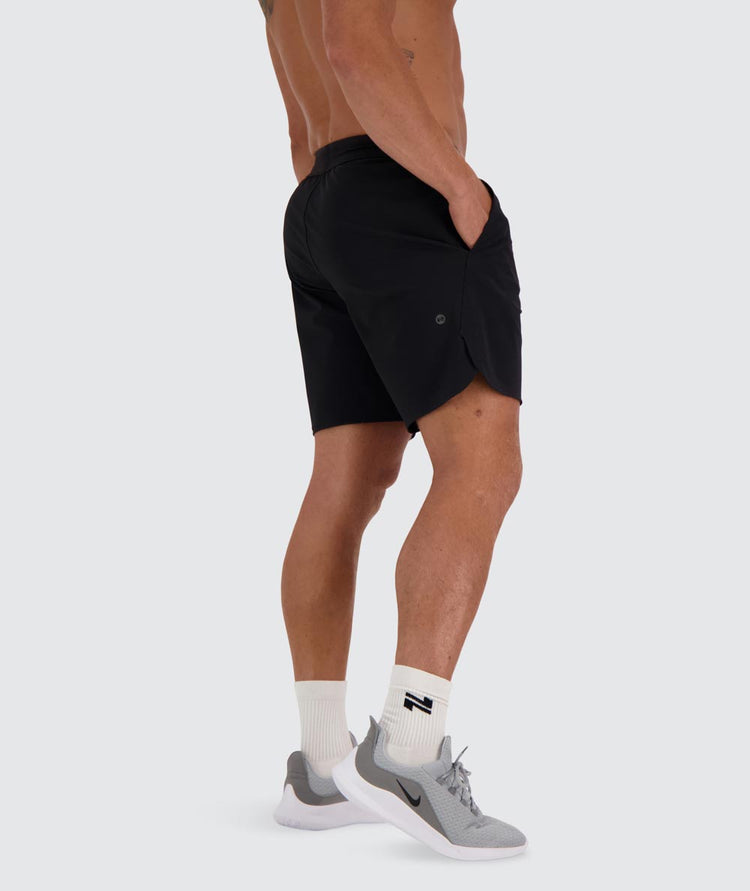 mens performance shorts#color_black