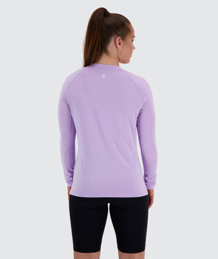 Women's Training Long-sleeve #color_lavender