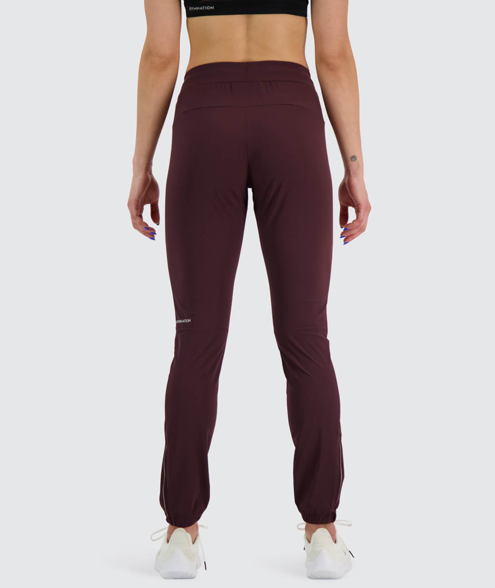 Naisten Gymnation Treenihousut #color_wine-red